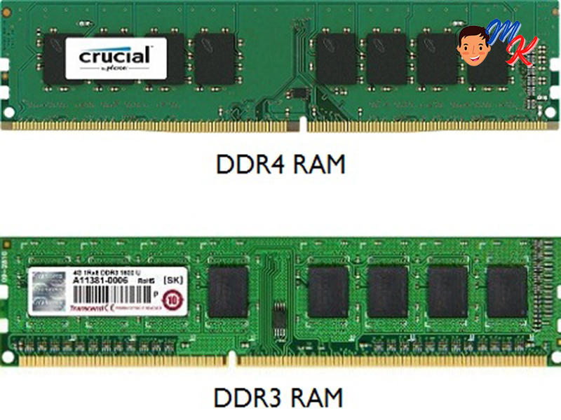 beda ram ddr3 dan ddr4